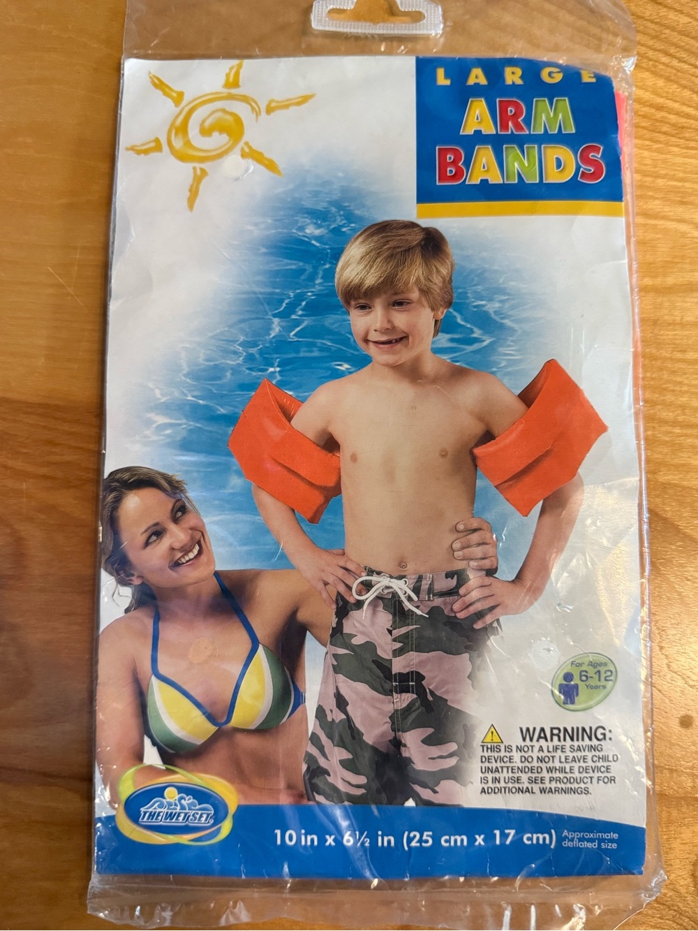 Vintage Intex The Wet Set Arm Bands Brand New!